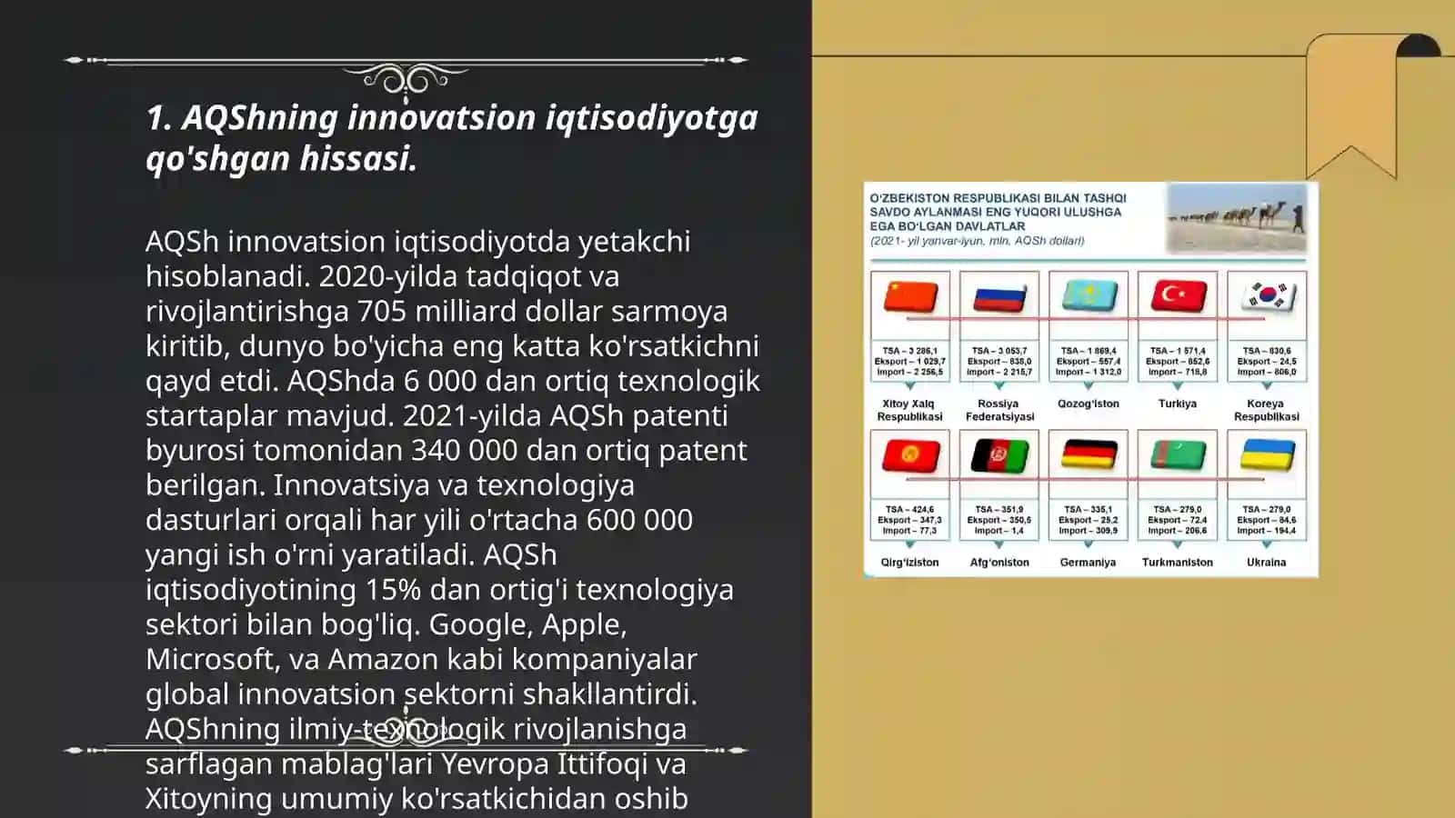 Dunyodagi innovatsion iqtisodiyot tajribalari 3