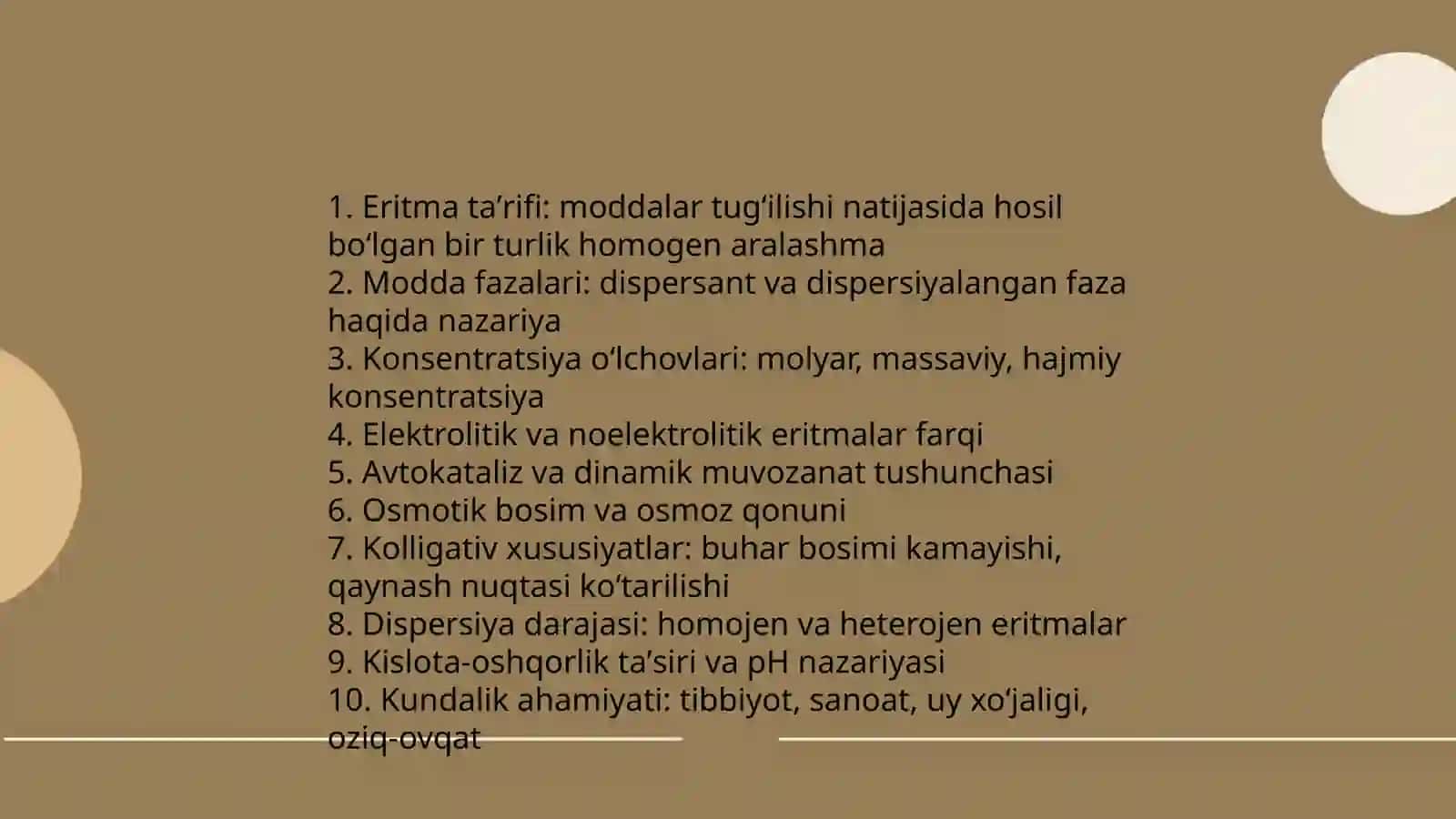 Eritmalar xosalarini nazariy asoslari 3