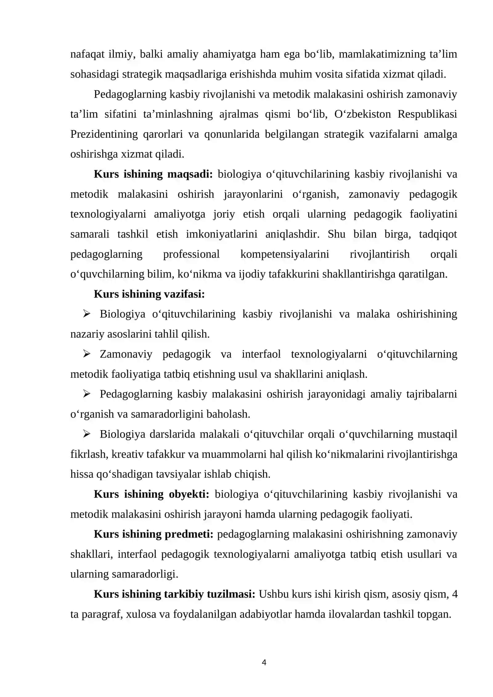 Biologiya oʻqituvchilarining kasbiy rivojlanishi va metodik malakasini oshirish 3