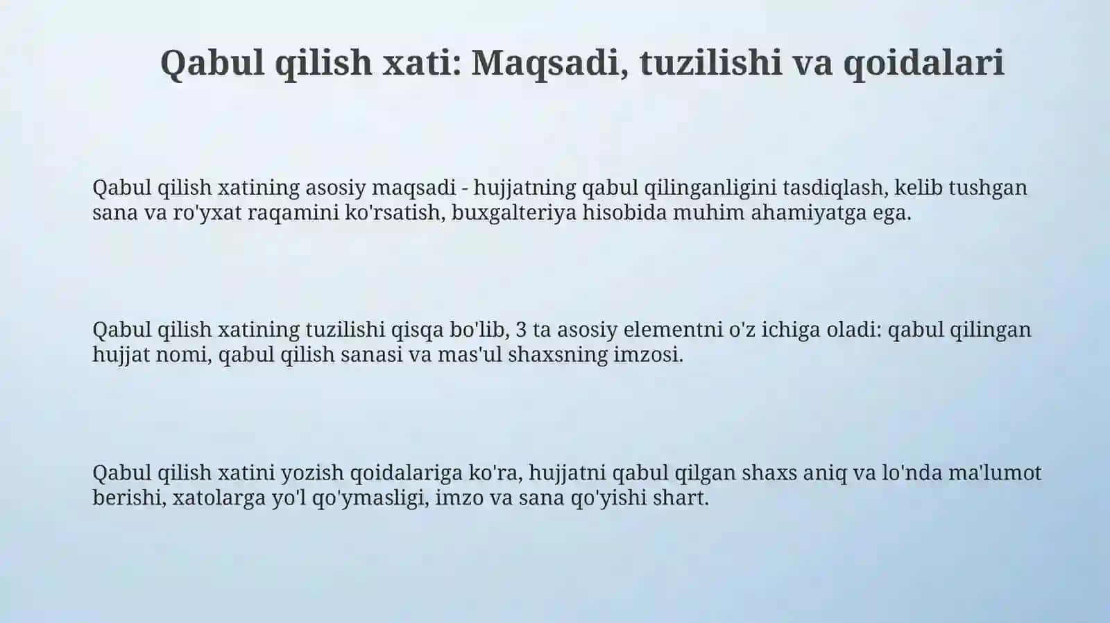Ma'lumot-axborot hujjatlari: tilxat,tushuntirish xati,e'lon 3