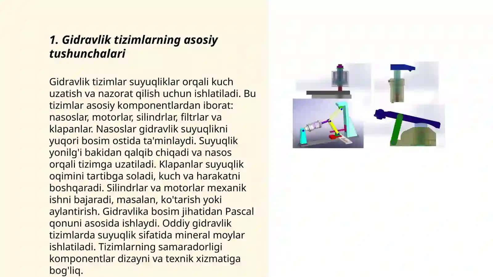 Gidravlik toquv mashinalarining puxtaligi 3