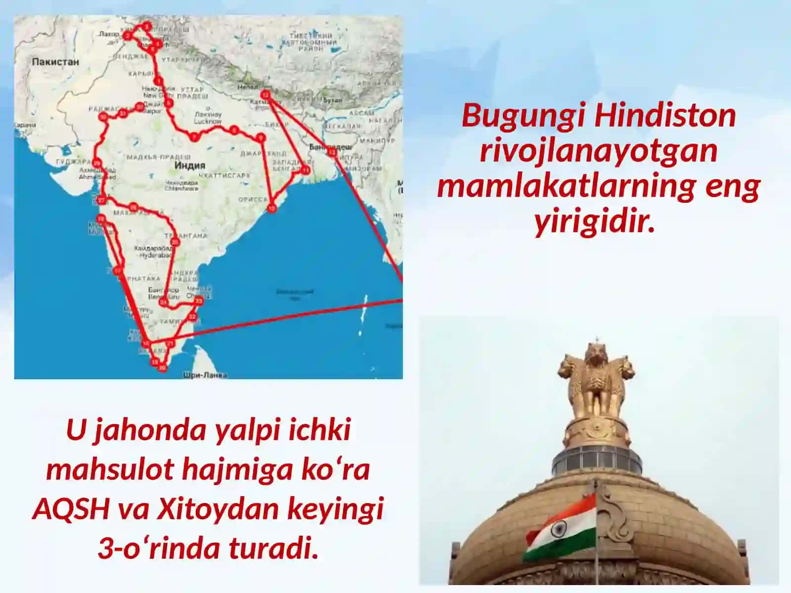 Hindiston xo‘jaligi, transporti va ichki tafovutlari 3