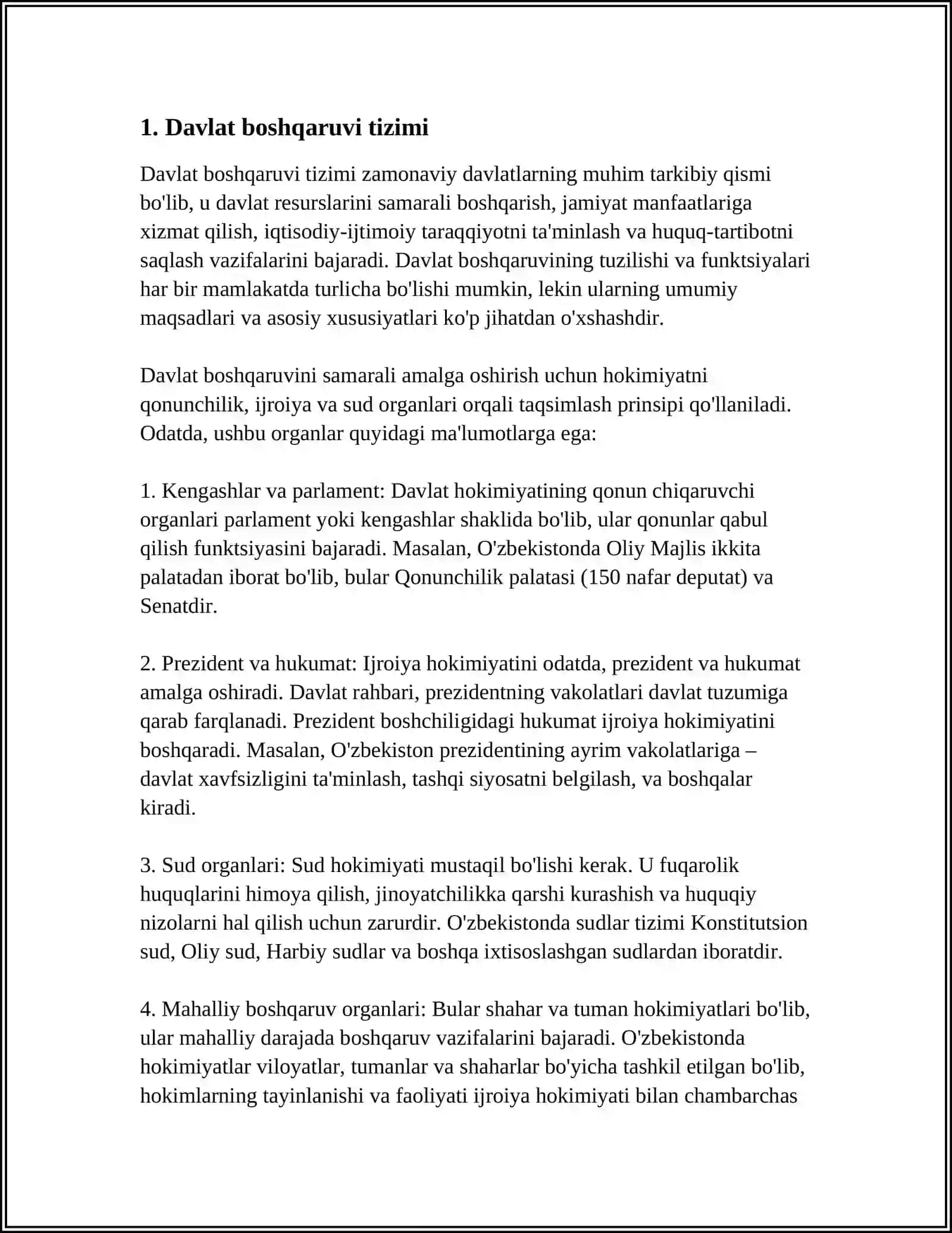 DAVLAT XOKIMYATINING TASHKIL ETILISHI. SAYLOV TIZIMI SUD XOKIMYATI 3