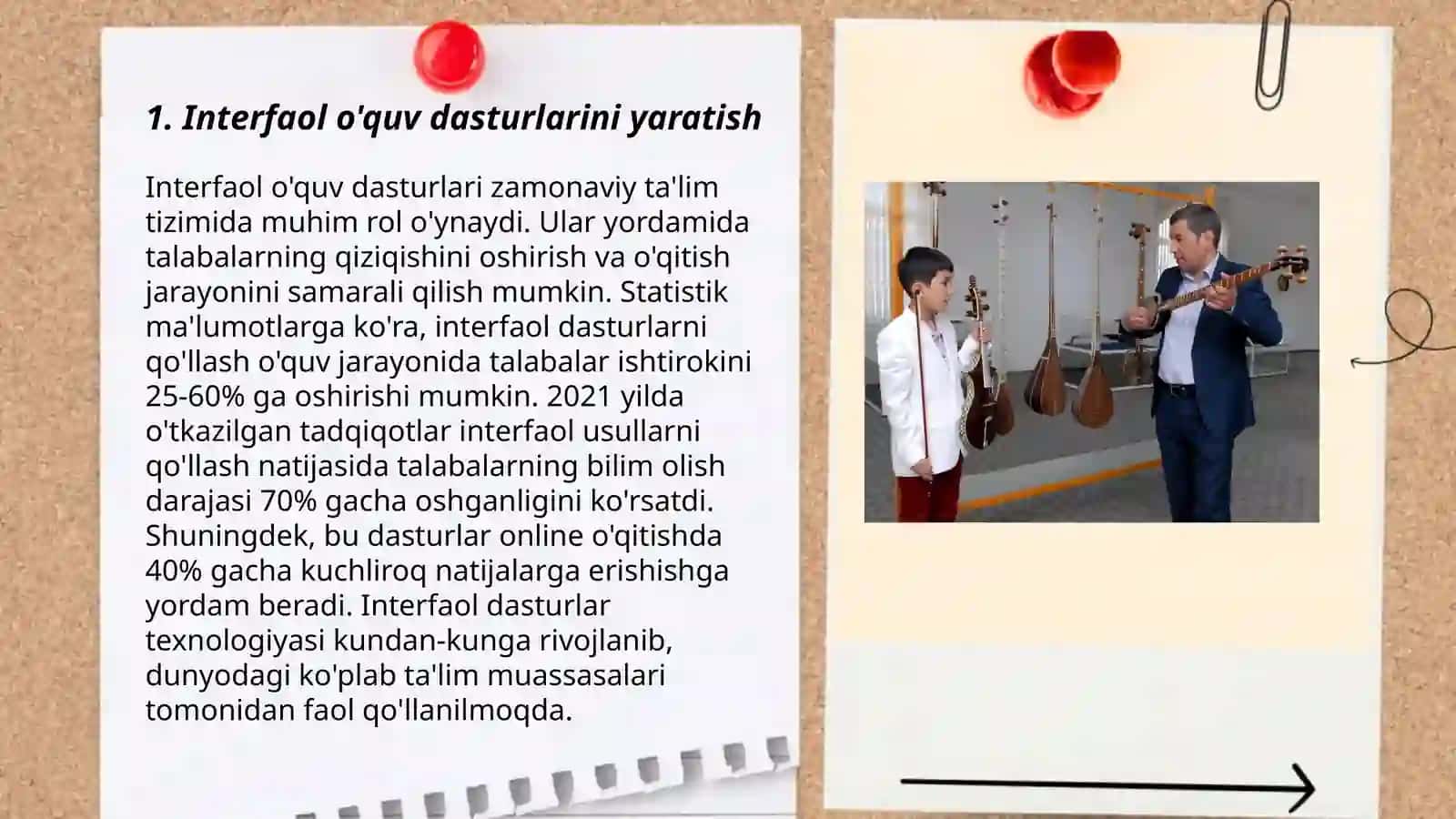 Interfaol o'quv dasturlarini yaratish 3