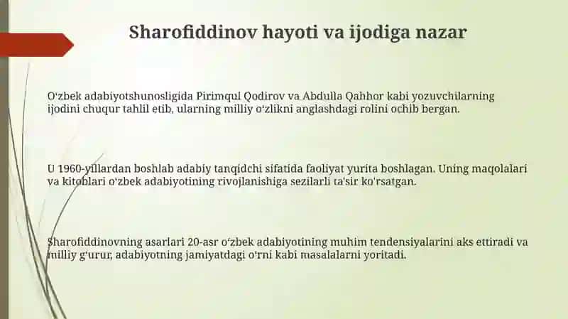 Adabiyot yashasa-millat yashar 3