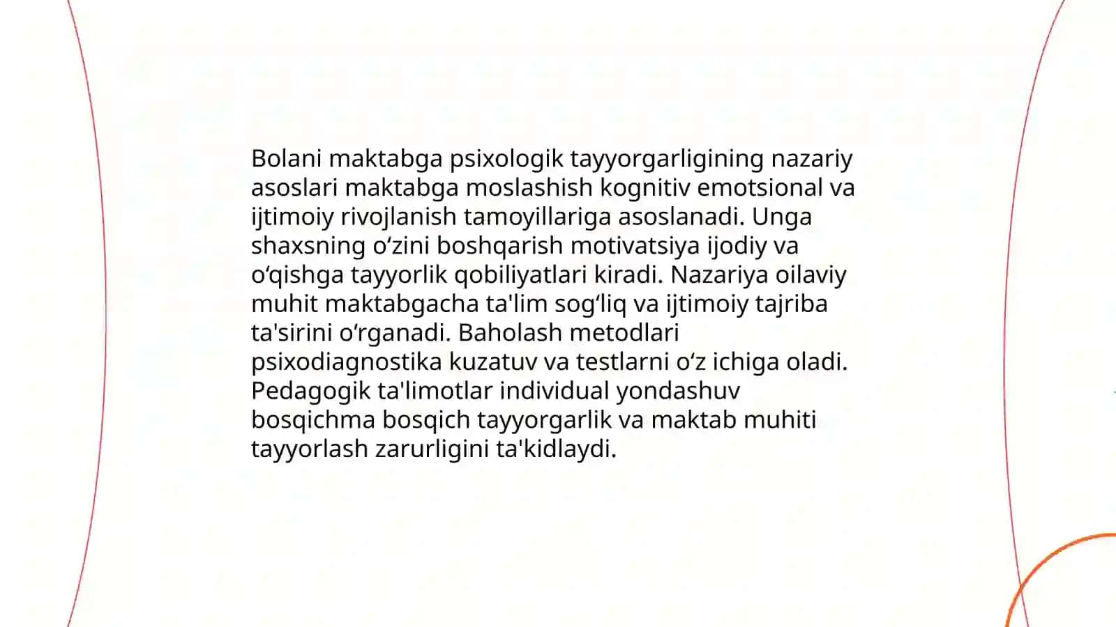 Bolaning maktabga psixologik tayyorgarligi 3