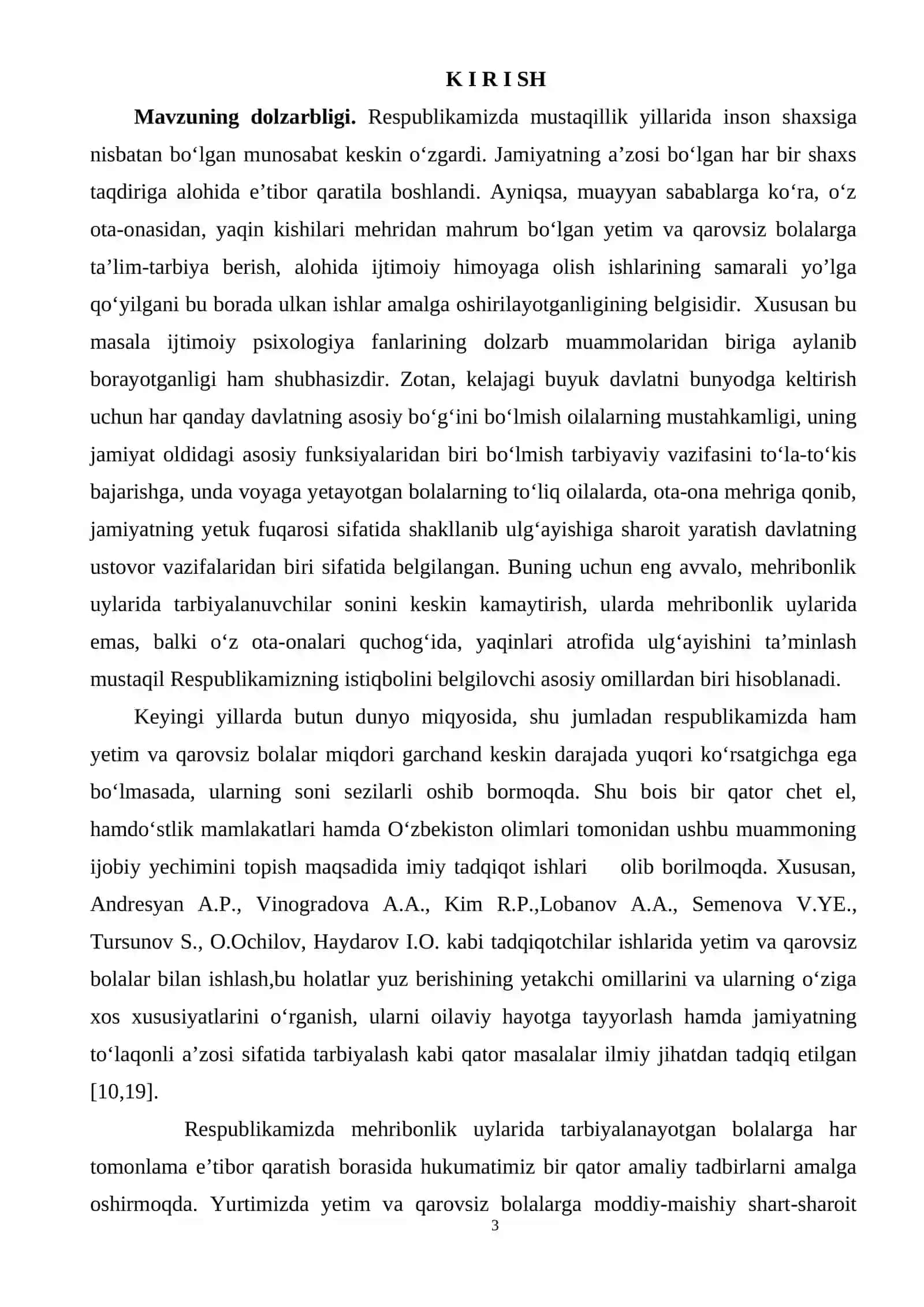 Mehribonlik uyi tarbiyalanuvchilarida shaxslararo munosabatlarning psixologik xususiyatlari 3