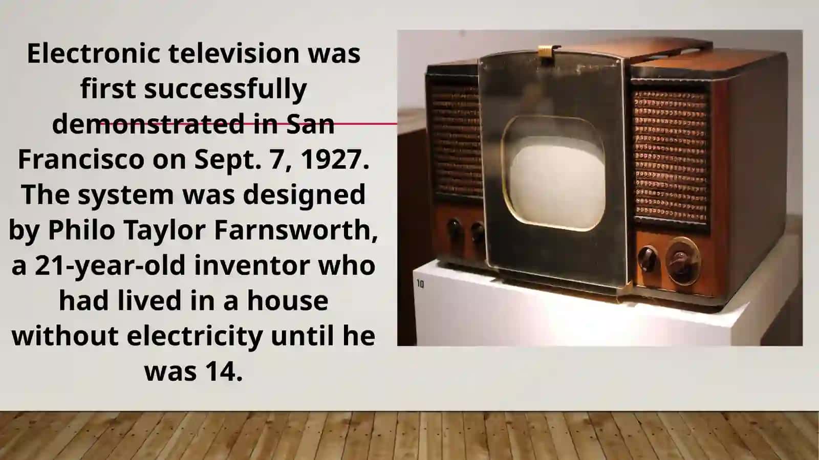 The first tv history 3