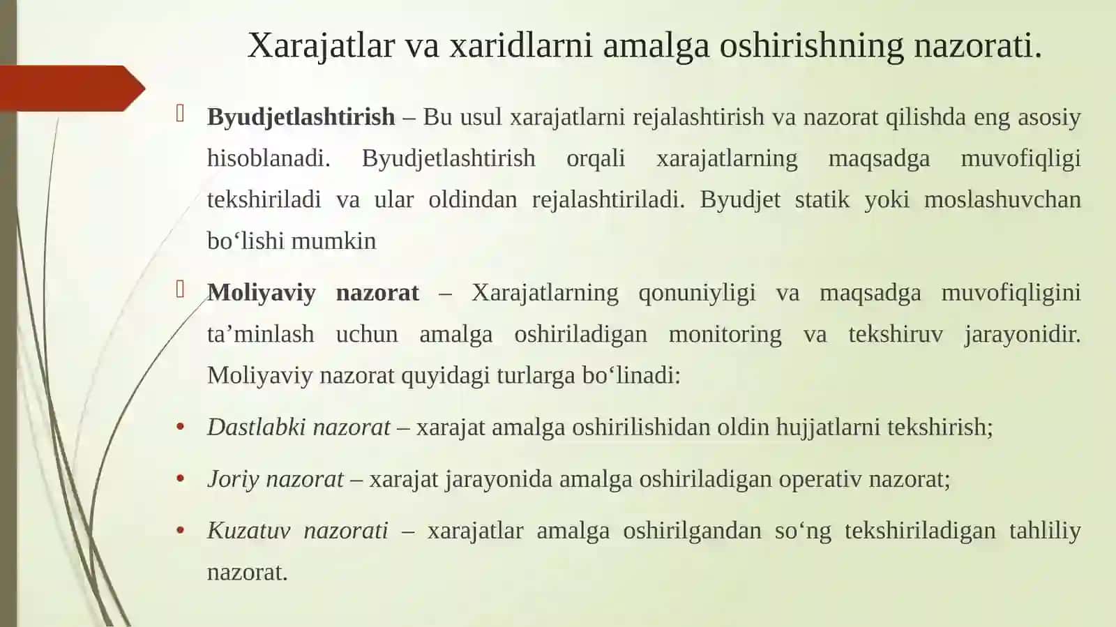 IT tizimlari yordamida xarajatlar va xaridlarni nazorat qilish va boshqarish 3