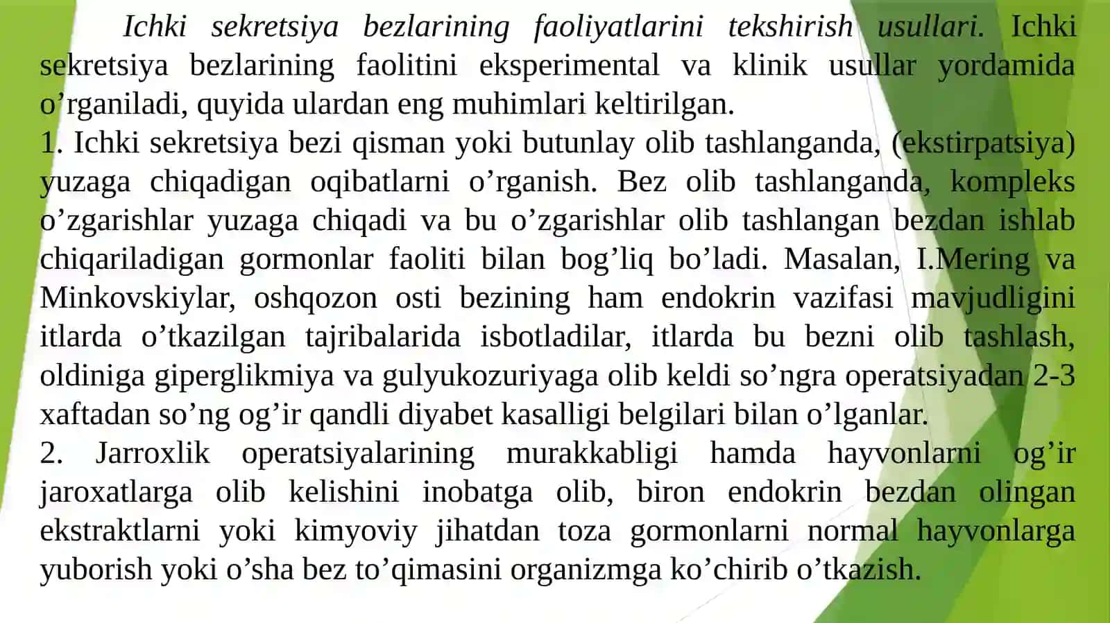 Endokrin tizimi fiziologiyasi 3