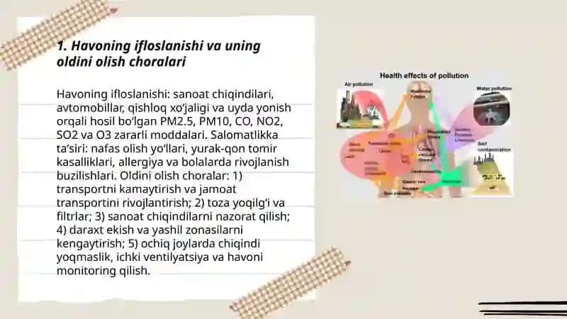 Inson salomatligiga salbiy taʼsir etuvchi omillar va ularni oldini olish 3