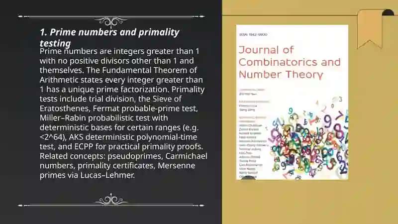 Number theory 3
