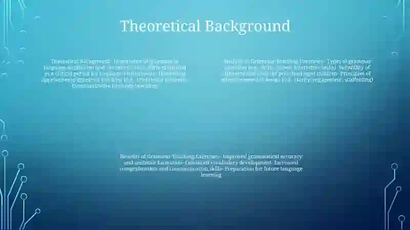 Analysis Of Grammar Teaching Exercises In Teaching English To Preschool Children 3