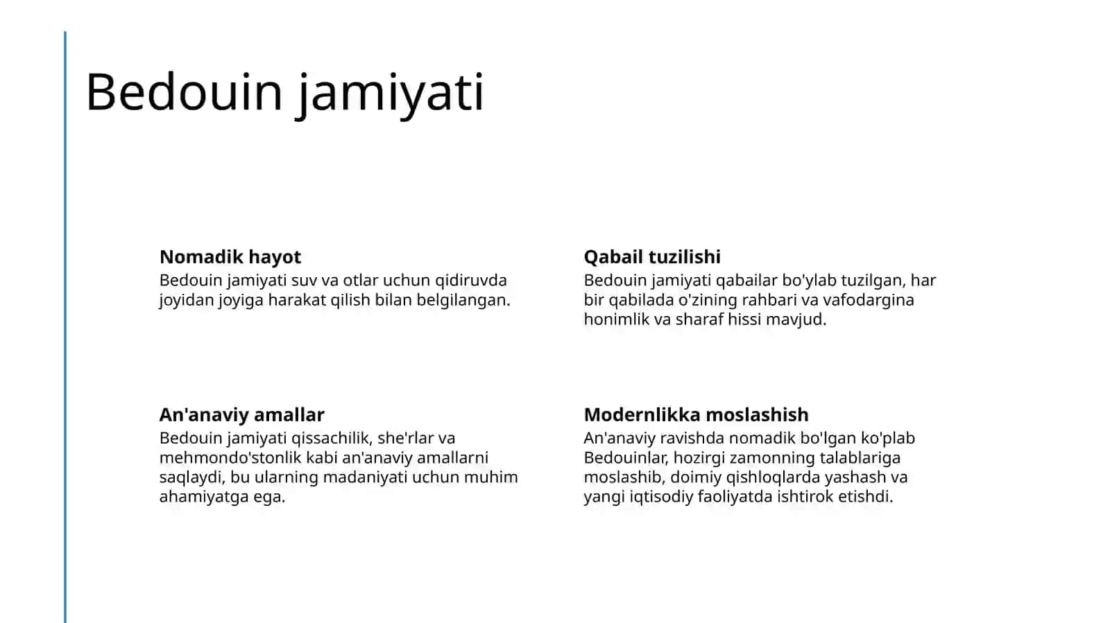 Islom dinninig paydo boʻlishidagi ijtimoiy-siyosiy va madaniy sharoitlar 3