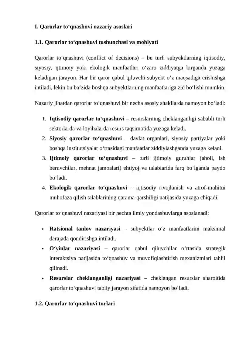 QARORLAR TO‘QNASHUVI: O‘ZBEKISTONDA 2030 YIL STRATEGIYASI YONDASHUVI 3