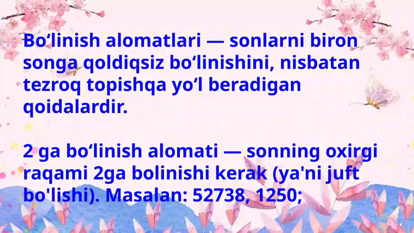 Matematika va uni o'qitish metodikasi fanidan 3