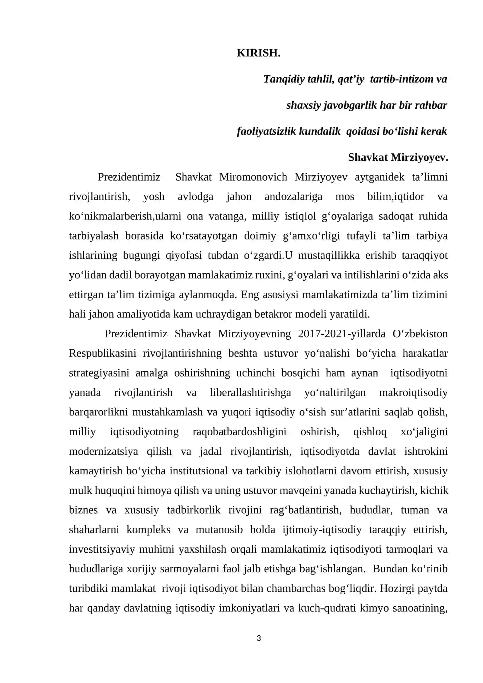 p-BENZO SINTEZI, TUZILISHI VA XOSSALARI 3