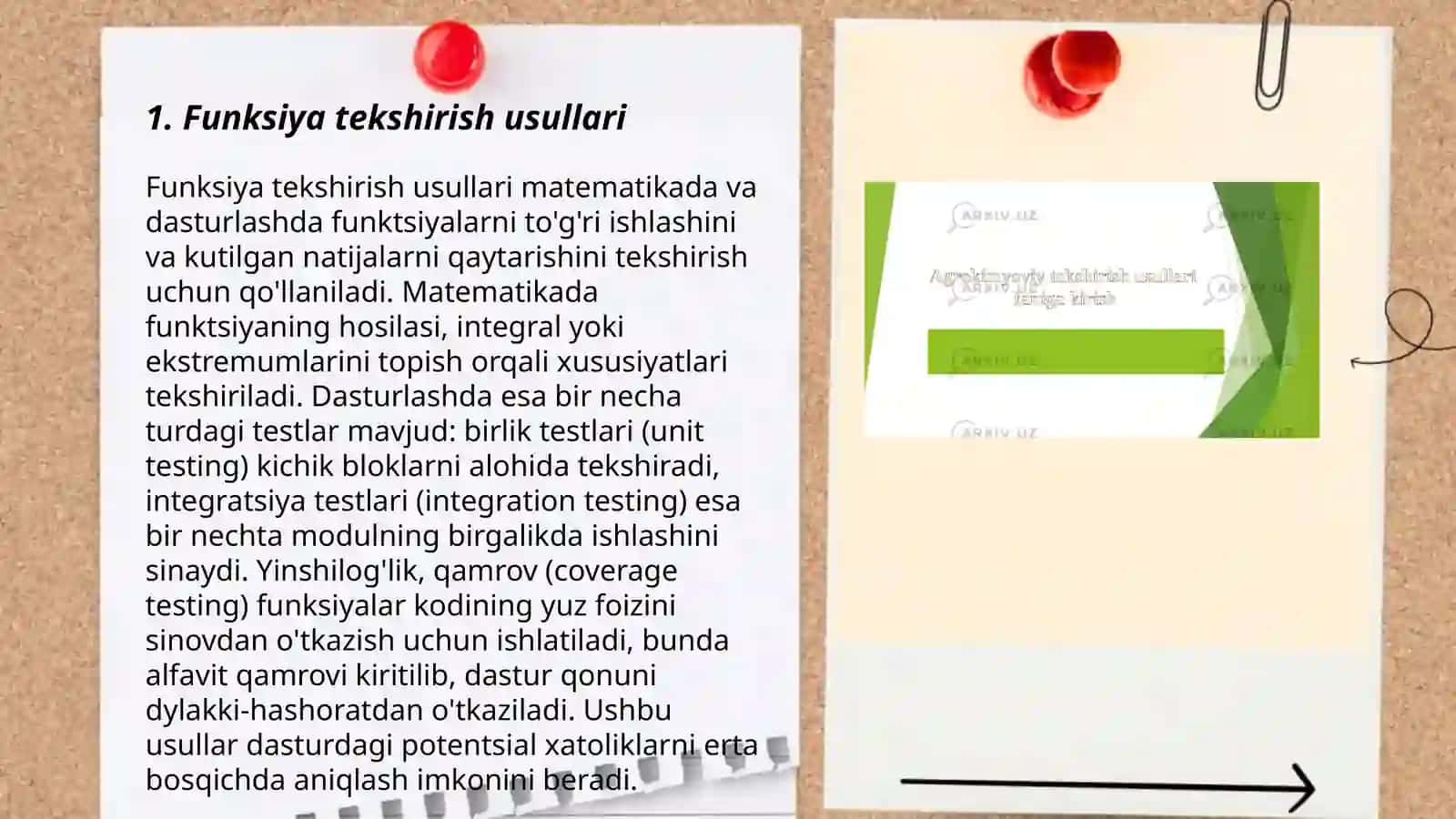 Hosila yordamida funksiyani tekshirish va grafigini yasash 3