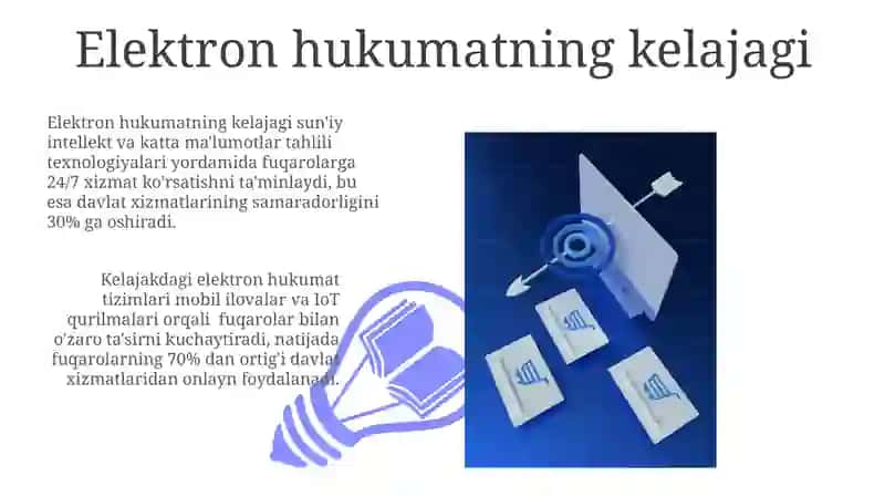 Elektron hukumat rivojlantirishda axborot tizimlari va ma'lumotlar bazasini loyihalash 3