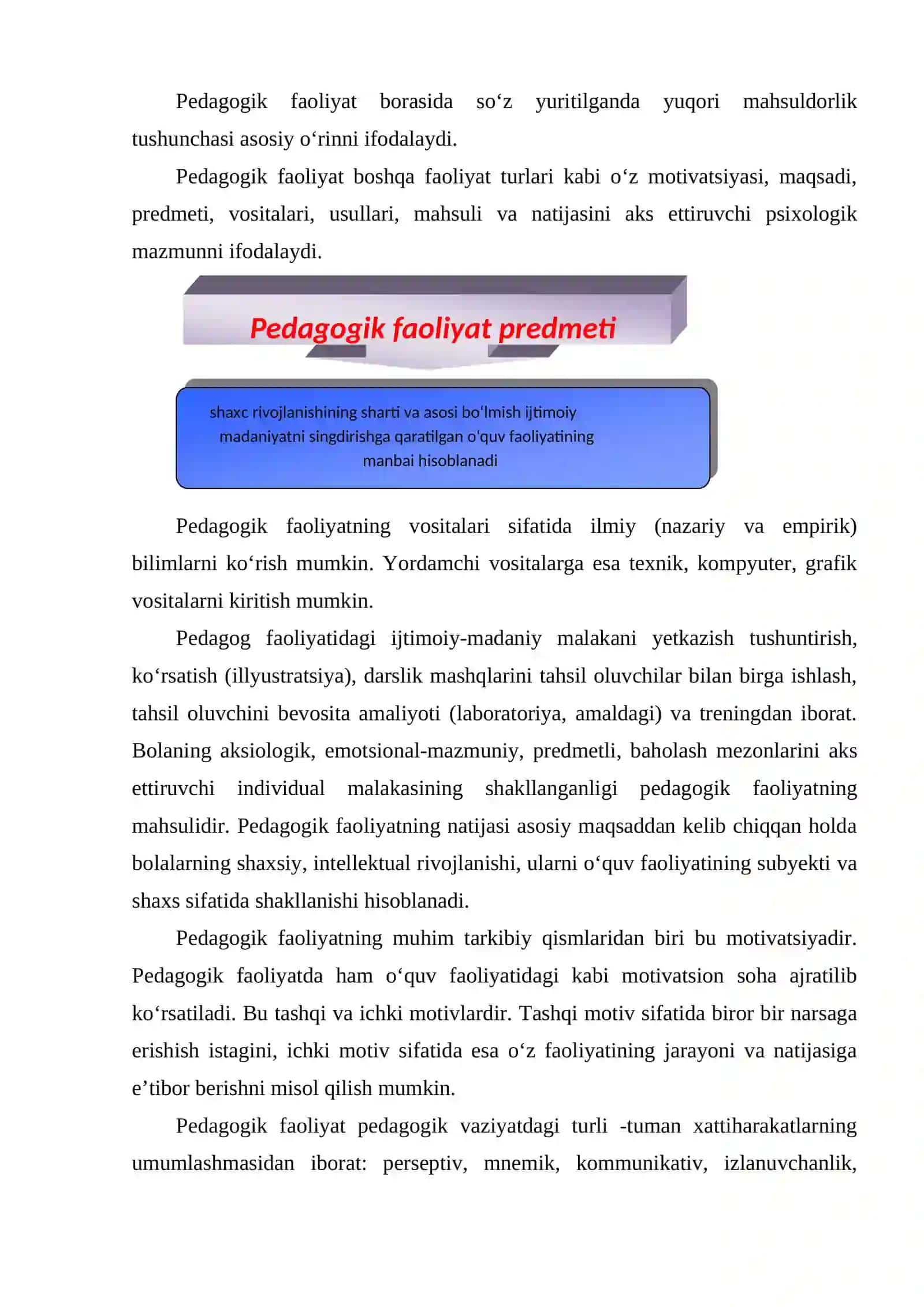 Pedagog shaxsi va unga qo‘yiladigan talablar 3