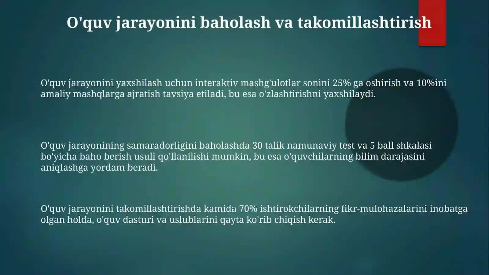 "Kasb-hunar egallashda inson salomatligiga qo’yiladigan talablar” mavzusini o’qitish metodikasi" 3