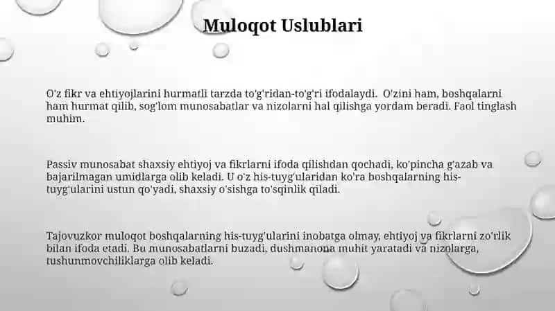 Samarali Muloqot Strategiyalari 3