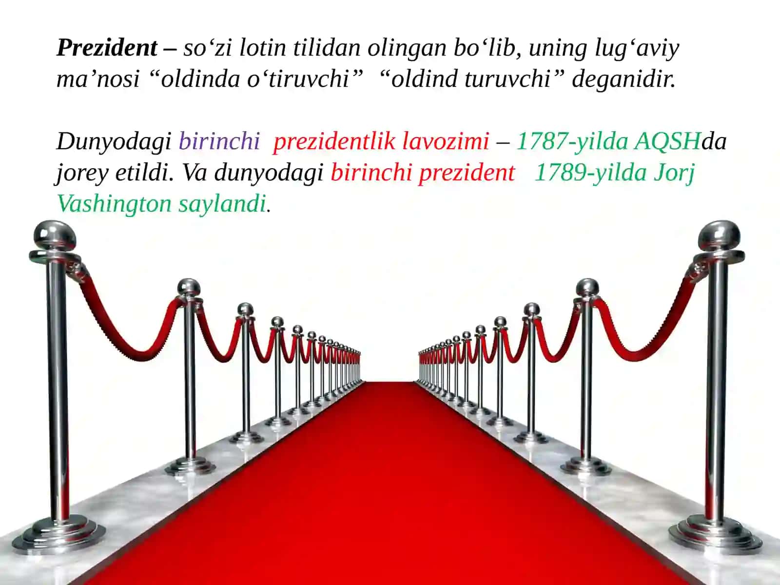 8-sinf O'zbekiston davlati va huquq asoslari fanidan 12-mavzu 3
