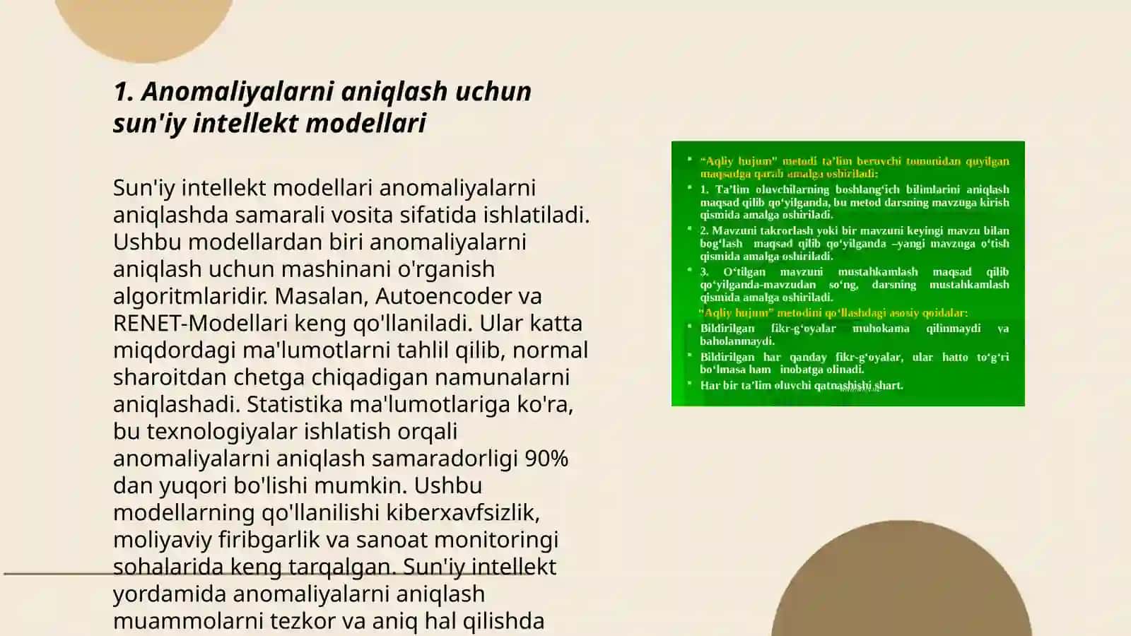 Anomaliyalarni aniqlash uchun AI asosidagi metodlar va ularning qo'llanilishi 3