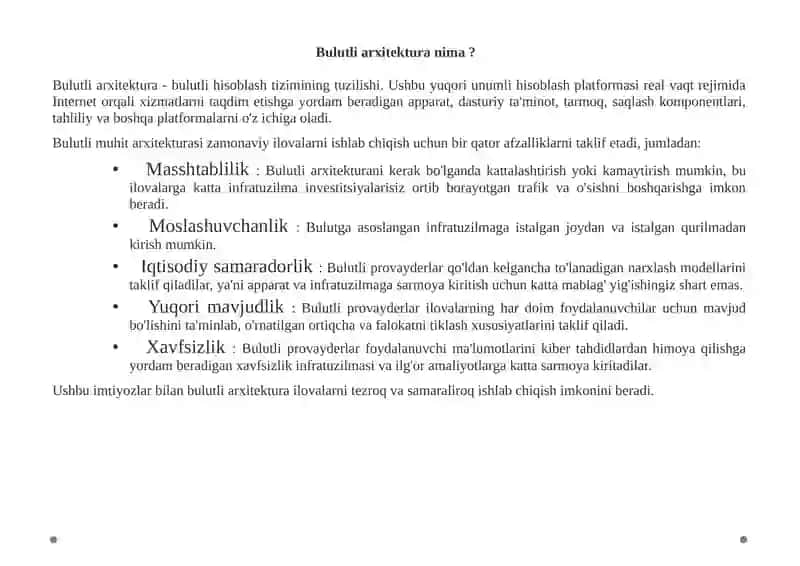 ARXITEKTURANI YARATISH BO’YICHA QO’LLANMA 3
