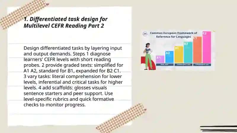 Multilevel cefr reading part 2 3