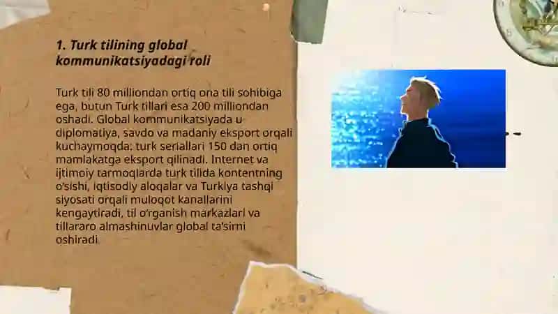 "Modern Dünyada Türk Dilinin Rolü" 3