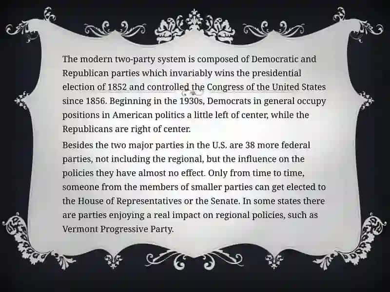 POLITICAL PARTY OF THE USA 3