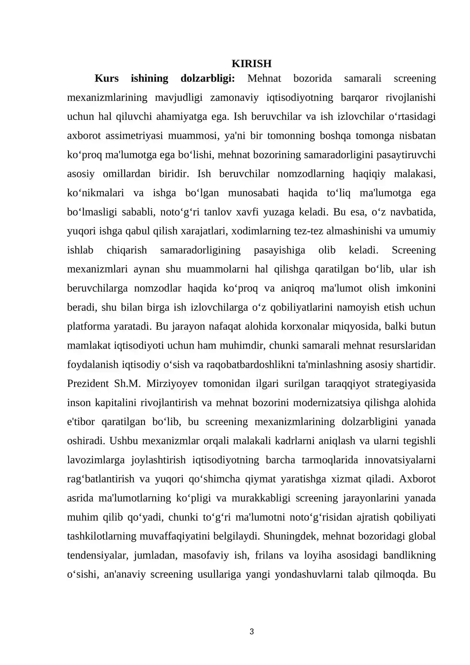SCREENING MEXANIZMLARI VA ULARNING MEHNAT BOZORIDA QO'LLANILISHI 3