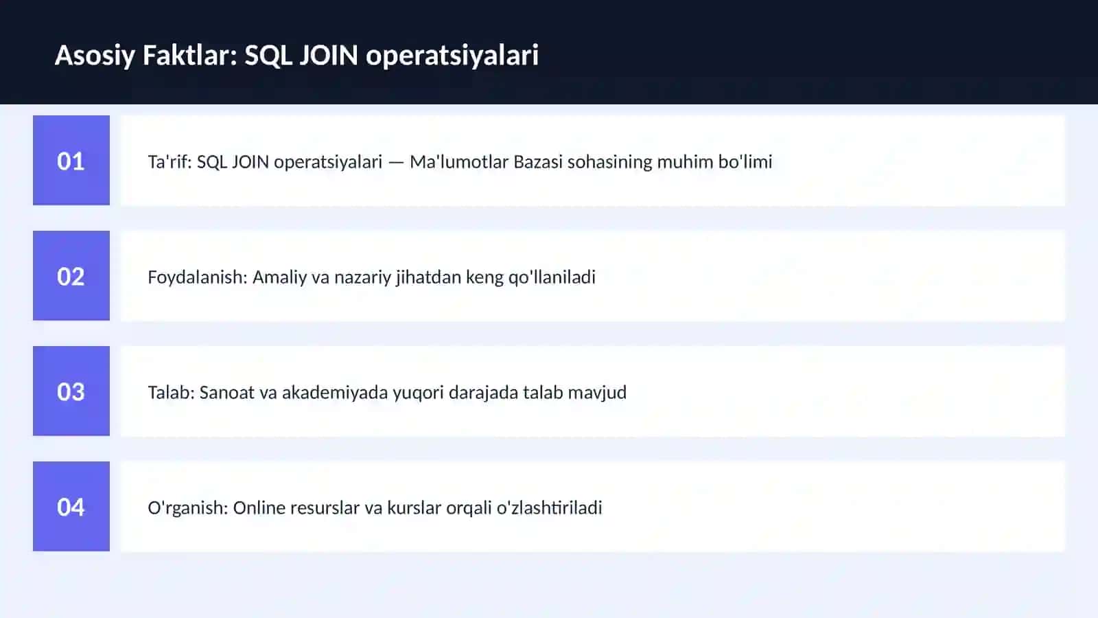 SQL JOIN operatsiyalari 3