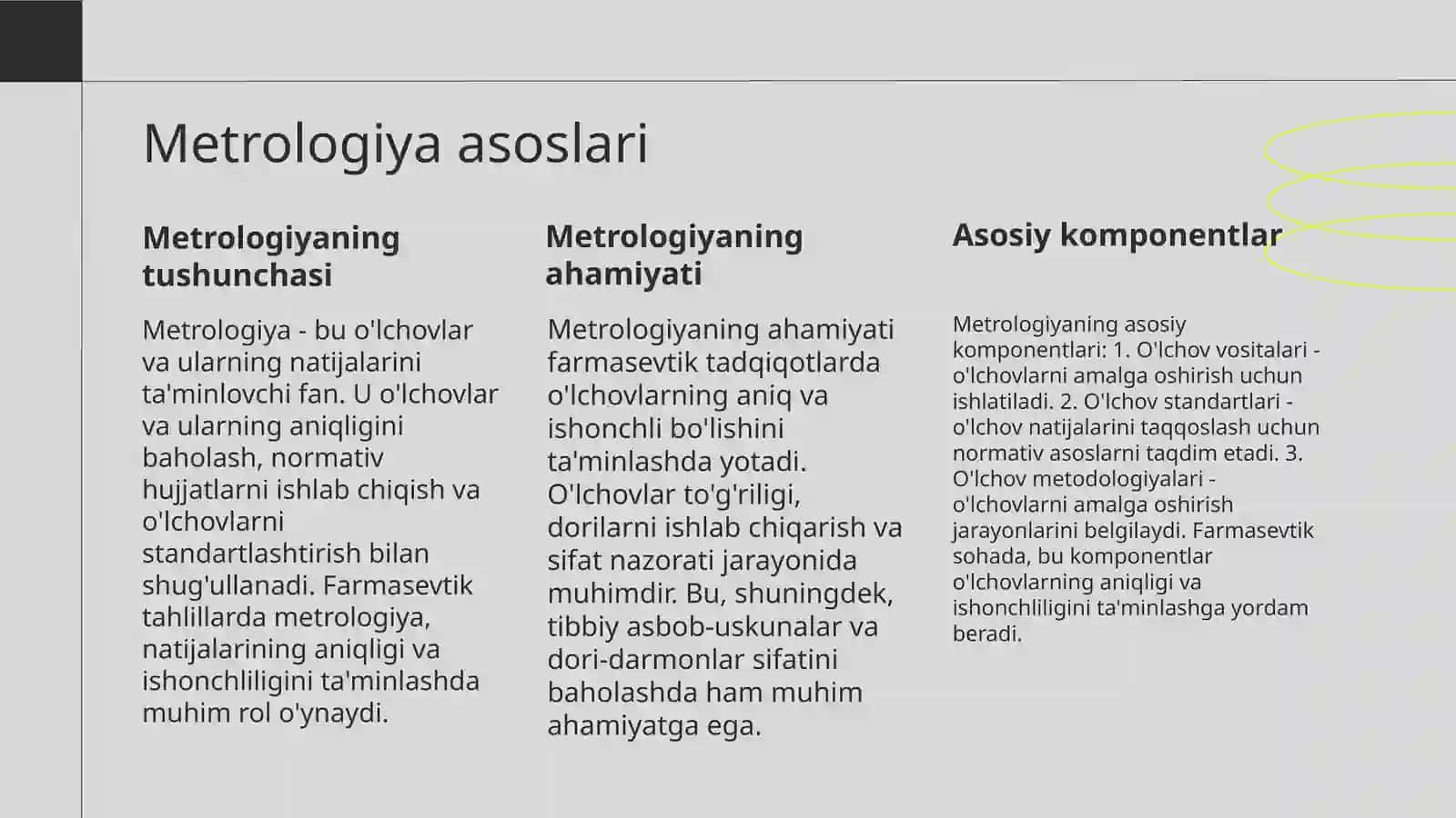 Farmasevtik tahlillar bajarilishi 3