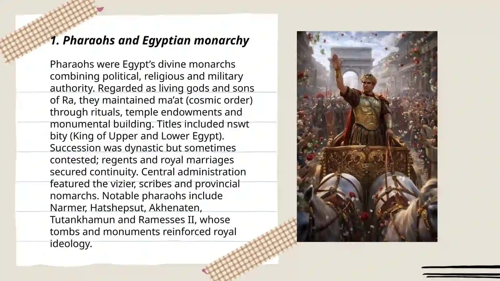 Ancient Civilizations: Egypt, Greece and Rome 3