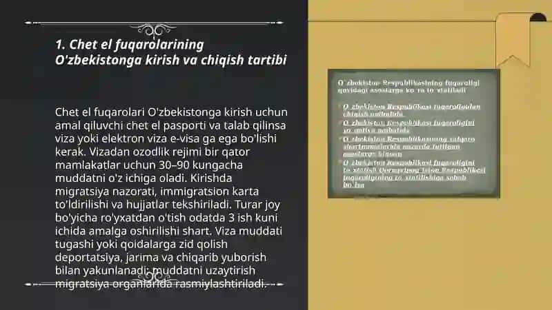 Chet el fuqarolari va fuqaroligi bo'lmagan shaxslarning huquqiy holati 3