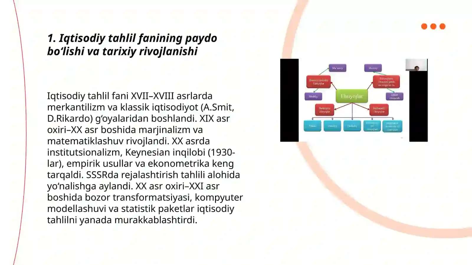 Iqtisodiy tahlilni fan sifatida shakllanishi 3