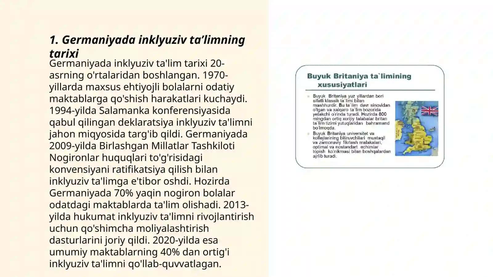 Germaniya davlatida inklyuziv taʼlim 3