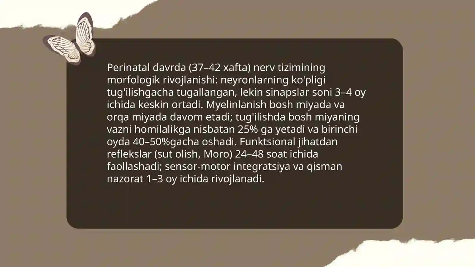Perinatal va chaqaloqlik davrida psixofiziologik rivojlanishga xos xususiyatlari 3