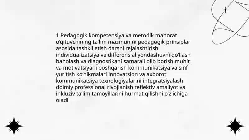 Pedagogik kompetensiya va metodik mahorat 3