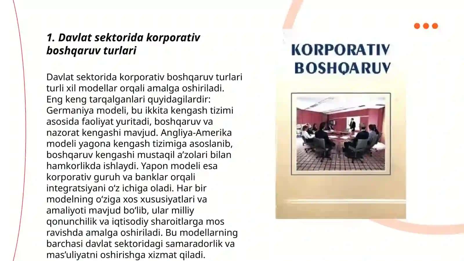 Davlat sektorida korporativ boshqaruv 3