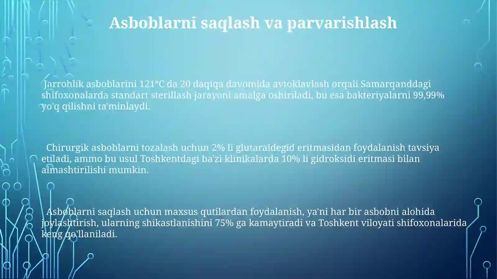 Jarrohlikda ishlatiladigan asboblar 3
