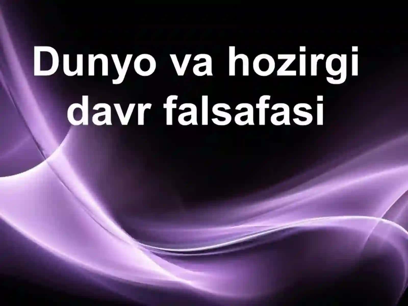 O’ZBEK FALSAFASI UNING ZAMONAVIY RIVOJLANISH MUAMMOLARI 3