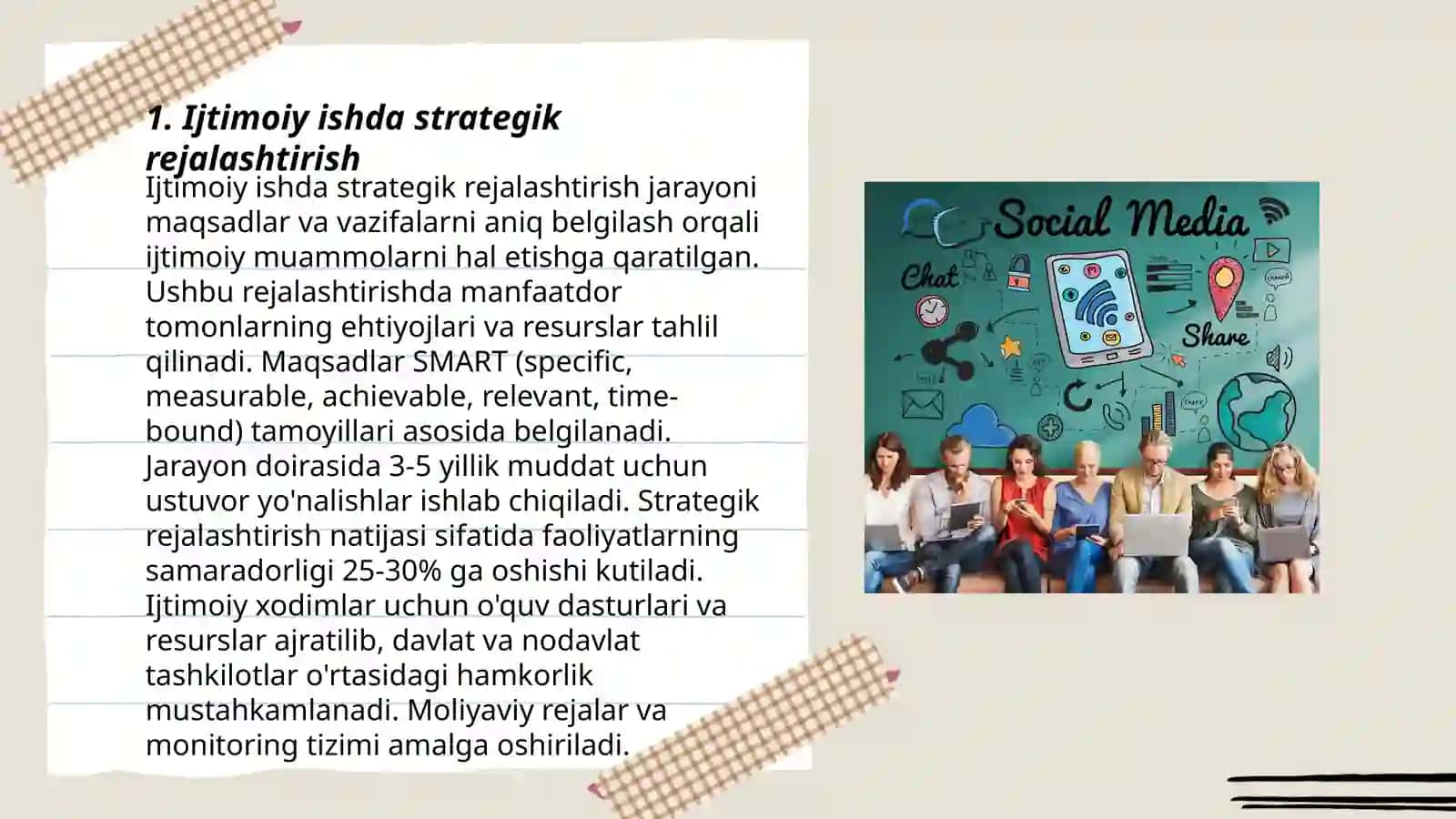 Ijtimoiy ishda strategik rejalashtirish 3
