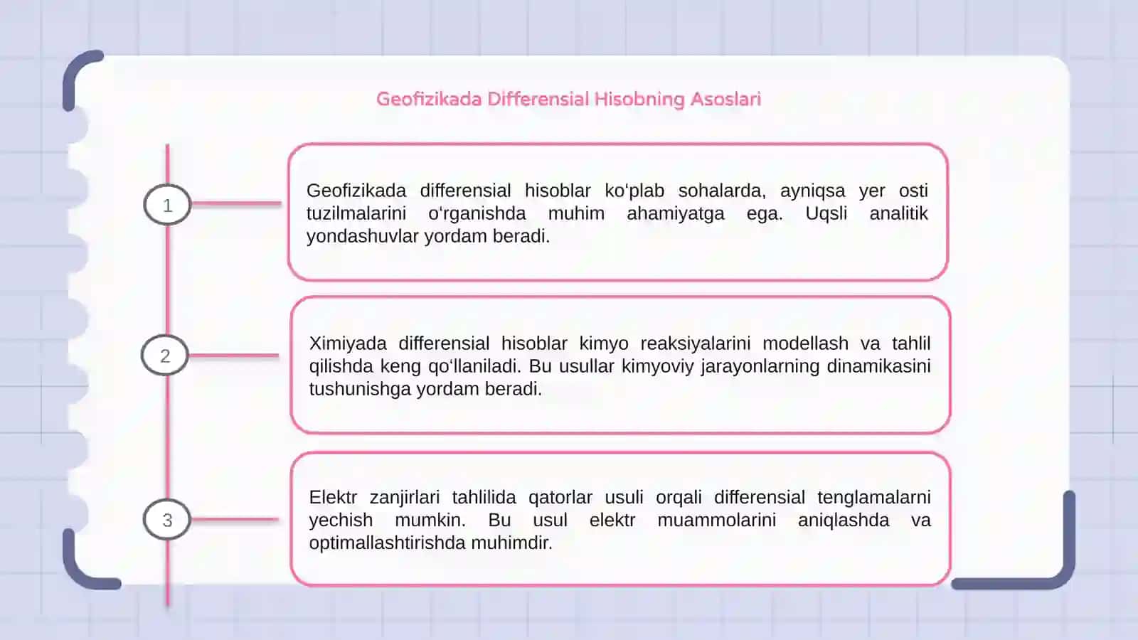 Geofizikada Differensial Hisobning Asoslari 3