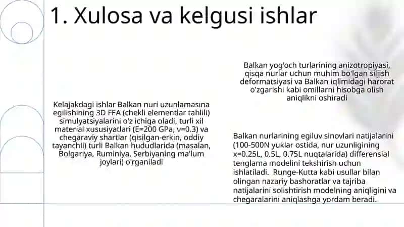Balkaning boʻylama egilishi masalasining differensial tenglama koʻrinishidagi ifodasi 3