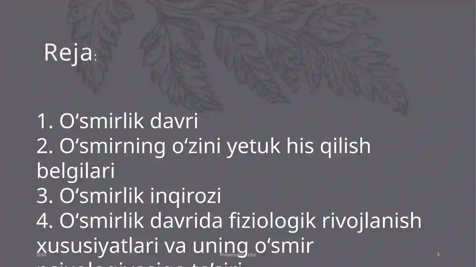 Oʻsmirlik davrida fiziologik rivojlanish xususiyatlari va uning oʻsmir psixologiyasiga ta’siri 3