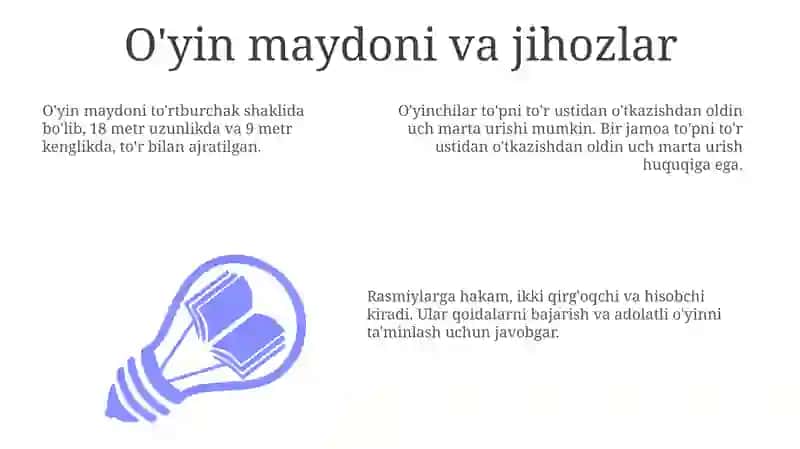 Voleybol o’yinida hakamlik qilish qoidalari 3