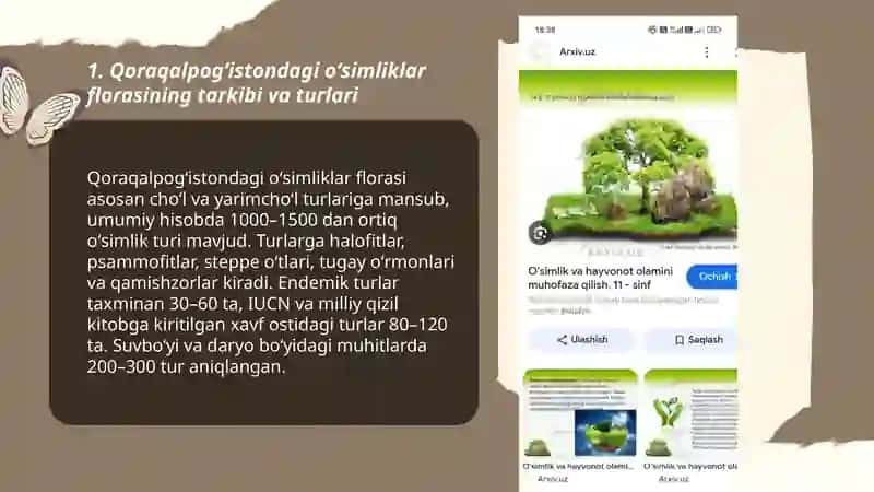 Qoraqalpogʻistondagi Biyologik Resurslar 3